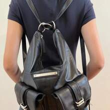 Women Shoulder Bags - 黑色直式款 - 查看 7