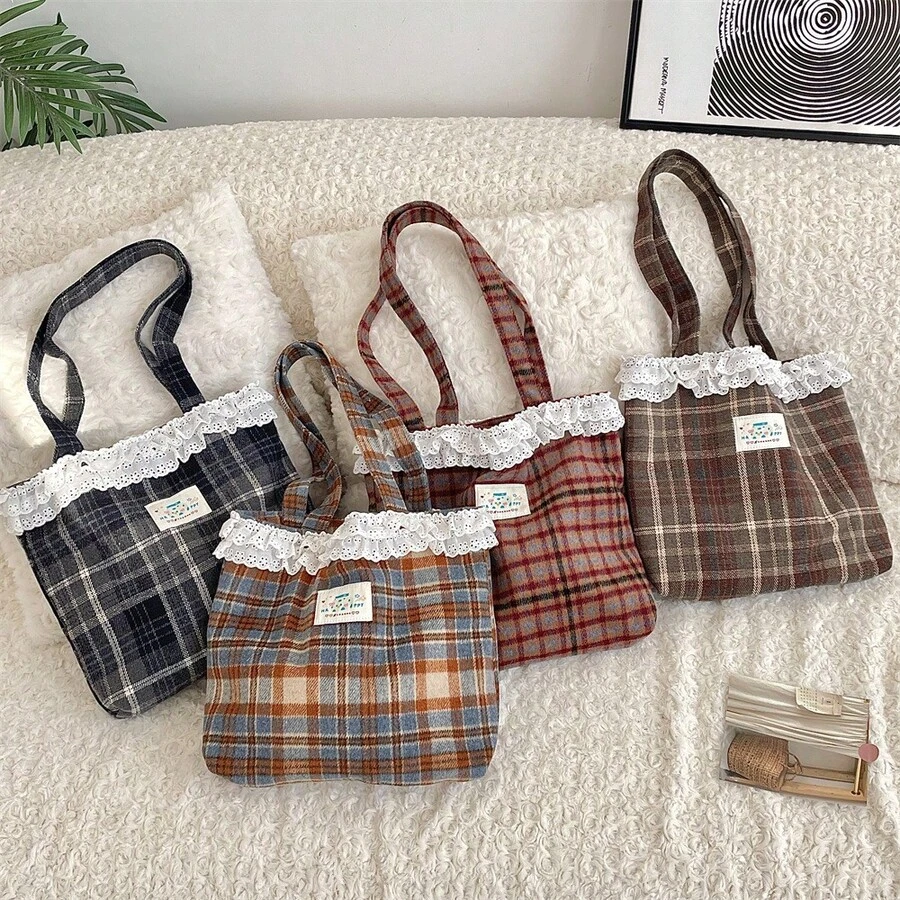 Women Shoulder Bags - 藍紫黑 - 查看 1