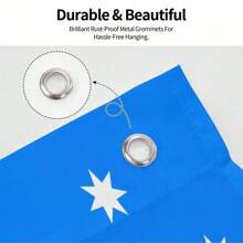 1pc Customized Australia Flag - Add Your Own Image And Text - Face Cutout - Suitable For Birthday, Wedding, Halloween, Christmas, Party, Father's Day, Mother's Day, Valentine's Day, Easter, Home Decor, Anniversary, Graduation, Housewarming, Birthday, Sofa, Bed, Car, Tea Room, Bedroom, Living Room, Indoor Home, Outdoor Flag - Can Also Be Used For Custom Tapestry, Garden Flag, Custom Flag - Australian Flag - View 11