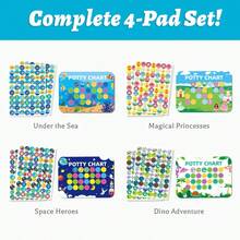 1pc Children's Potty Training Reward Sticker Chart, Toilet Habit Formation Stickers For Boys And Girls - Multicolor - View 13