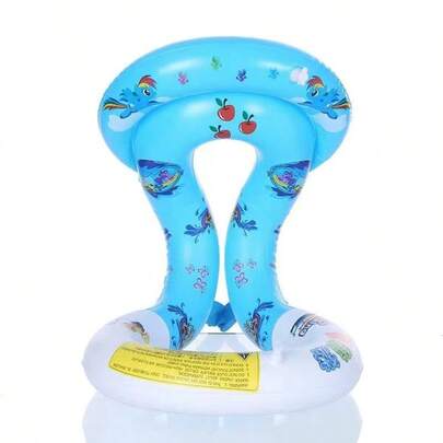 Áo phao bơi trẻ em, bơi lội vui nhộn, áo bơi túi khí kép dày, kho báu tự học, phụ kiện bơi lội