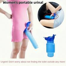 Bộ 1/2/4 chiếc dụng cụ đi tiểu gấp gọn di động dành cho nữ, phễu đi tiểu cho phụ nữ, [Màu oải hương/Hồng/Cam sa mạc] | Nhà vệ sinh di động, phụ kiện đi tiểu đứng cho nữ khi cắm trại, vật dụng cần thiết chống rò rỉ khi đi du lịch và cắm trại (Thiết kế nhỏ gọn có thể giặt, kèm hướng dẫn vệ sinh), Màu ngẫu nhiên, Quà tặng Ngày của Mẹ, Ngày của Cha - Nhiều màu - Xem 4