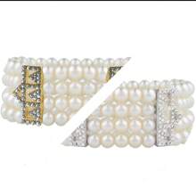 50 件 1920 年化妆舞会盖茨比长耳环、珍珠耳环、镶钻耳环、新娘耳环厂家直销，低价批量 - 彩色 - 查看 10