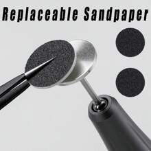 50Pcs With80/120/180/240 Mesh Shaft 25mm Electric Foot File Sandpaper Pedicure Disc For Dead Skin Remove Tools Set Replaceable Files Callus Feet Polisher,Nail Supplies,Nail Tools,Nail Art Tools,Back To School,Nails,Nail Tools For Press On Nails