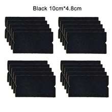 20 piezas escurridor de tela de fieltro para coche, raspador de envoltura de película de vinilo, fieltros reemplazables de microfibra sin arañazos para espátula de vinilo CQ6Y - 10 x 4,8 cm - Ver 11