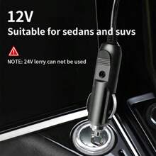 Mini Car Vacuum Cleaner -Powerful Suction. High-Performance. Compact & 12V Efficient - Effortlessly Cleans Every Gap And Groove In Your Car Interiol