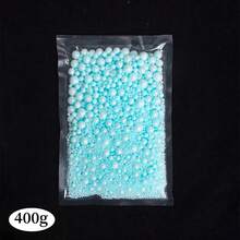 蛋糕装饰配件，DIY蛋糕装饰，混合尺寸白珍珠。适用于装饰生日蛋糕、甜甜圈、纸杯蛋糕、冰淇淋和饼干，是婚礼、派对、情人节、万圣节、圣诞节和其他场合的理想装饰用品。 - 彩色 - 查看 25