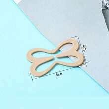 6-Pcs Bra Anti Slip Buckle Dragonfly Shaped Back Cross Beautiful Back Underwear Buckle Slip Shoulder Plastic Anti Drop Bra Invisible Underwear Button Shoulder Strap Anti Slip Accessory Detachable Fixator - Nhiều màu - Xem 7
