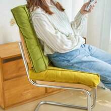 1 件实心椅垫方形垫软垫办公室家居或车内花园阳光休闲座垫办公椅椅枕靠垫办公椅游戏椅 - 彩色 - 查看 6