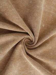 1 PCS "FAITH OVER FEAR" Creative Pattern Printing Heavy 230g Pure Cotton Oversized Drop Shoulder T-Shirt, Spring/Summer/Fall Men Clothes, Regular Fit Shirt,  Halloween & Christmas & Thanksgiving Day & Valentine's Day & Pride & Father's Day & Easter & Mother's Day & New Year & Spring Festival, Men's Round Neck Printed Short Sleeve Casual Everyday T-Shirt, They Are Excellent Gifts For Friends And Family, 230g 100% Cotton T-Shirts Feature, A Youthful And Fashionable Design, Graphic Tees Men, Graphic Tees Women, Back To School Shirt, College Essential - 咖啡棕 - 查看 5