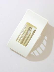 4pcs Women/Girls Flat Hair Clips, Matte Alligator Clips, Strong Hold Hair Clips, Non-Slip Handles, Fashion Classic Hair Accessories - Suitable For Thick & Fine Hair, Daily Hairstyles, Claw Clips, Hair Claws, Hair Slide, Hair Barrettes - Multicolor - View 13