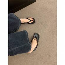 Women Flip-Flops - Silver - View 5