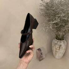 Women Pumps - 棕色 - 查看 2