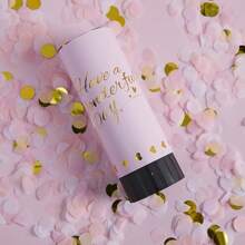 8pcs Multi-Color Paper Confetti Poppers, White Confetti, Party Atmosphere Maker, Suitable For Birthday/Wedding/Valentine's Day/Bachelor Party Celebrations Confetti Cannon, Streamer Poppers