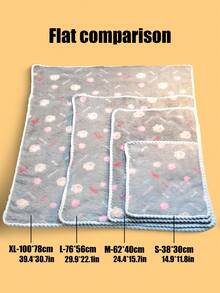 1pc Pet Bath Towel Mat, Quick Drying, Absorbent, Non-Shedding, Thick, Microfiber Cat Dog Pet Towel