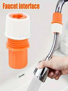1 pièce Connecteur rapide anti-retour universel pour robinet : Améliorez votre expérience d'arrosage du jardin !