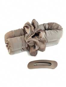 4 st. värmefria locktängerset - Satin-värmefria locktänger, locktängshuvuden, ingen värme behövs för att sova lockar, hårstylingkit håraccessoarer