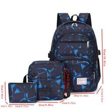 Fashionable Backpack With Large Capacity, Minimalist Design, Casual For School, Travel, Commute, Lightweight & Breathable - Multicolor - View 9