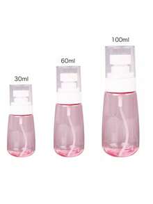 3 件 - 超细雾喷雾瓶，小型酒精喷雾器，3 种尺寸（30ml/60ml/100ml）总有一款适合您，可重复使用细雾，用于清洁、喷洒、化妆和护肤，米色护理，无香型，滋养 - 多色 - 旅行配件 - 彩色 - 查看 6