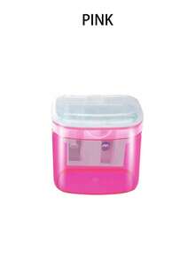 4pcs Manual Pencil Sharpeners With Lid, Handheld Dual Hole Sharpeners For Colored Pencils, Portable Sharpeners For Classroom, Office, Christmas Gift Ideas