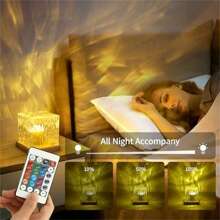 16 色北极光和星空投影灯 - USB 供电，带遥控器，非常适合卧室氛围、派对、节日装饰和礼物 - 多色光 - 查看 5