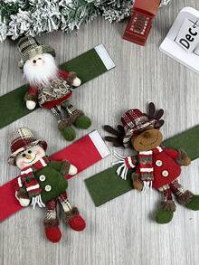 圣诞装饰新款窗帘扣老人雪人麋鹿家居装饰橱窗商场酒店装饰圣诞装饰圣诞装饰品房间装饰家居装饰墙面装饰 - 多色 - 查看 3
