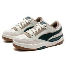 Puma Rebound Retro SD Sneakers, Low-Top Breathable Casual Shoes For Men And Women, 400214-09 - Warm White-light Green-gum - View 3