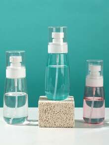 3 件 - 超细雾喷雾瓶，小型酒精喷雾器，3 种尺寸（30ml/60ml/100ml）总有一款适合您，可重复使用细雾，用于清洁、喷洒、化妆和护肤，米色护理，无香型，滋养 - 多色 - 旅行配件 - 彩色 - 查看 4