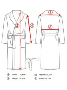 1pc Women's Pure Cotton Lightweight Breathable Gauze Bathrobe, Solid Color, Straight Collar, Long Robe, Loungewear, Pure Cotton, Soft, Absorbent, For Bathroom, Bedroom, Pool, Hotel, Salon, Personal Use, Gift