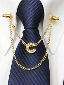 A-Z 26 Letter Collar Stays, Suit Collar Accessories, Formal Collar Stays, Collar Chain, Tie Chain, Men's Fashion Jewelry