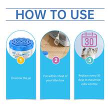 Eliminador de odores de animais de estimação - Desodorizador eficaz para todos os tipos de areia para gatos, combate odores persistentes, limpador enzimático e removedor de urina e fezes de animais de estimação, fragrância suave, adequado para banheiros. - Multicolorido - Ver 4