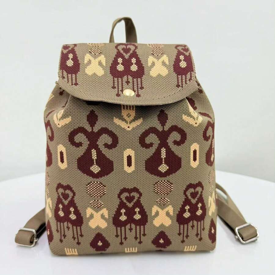 Women Shoulder Bags - 咖色 - 查看 1