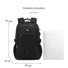 Large-Capacity Backpacks, Casual Backpacks, Multifunctional Computer Bags For Business Trips - Black - View 7