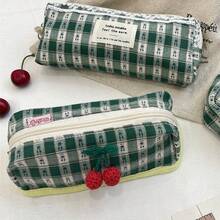 Women Shoulder Bags - 紅色筆袋 - 查看 6