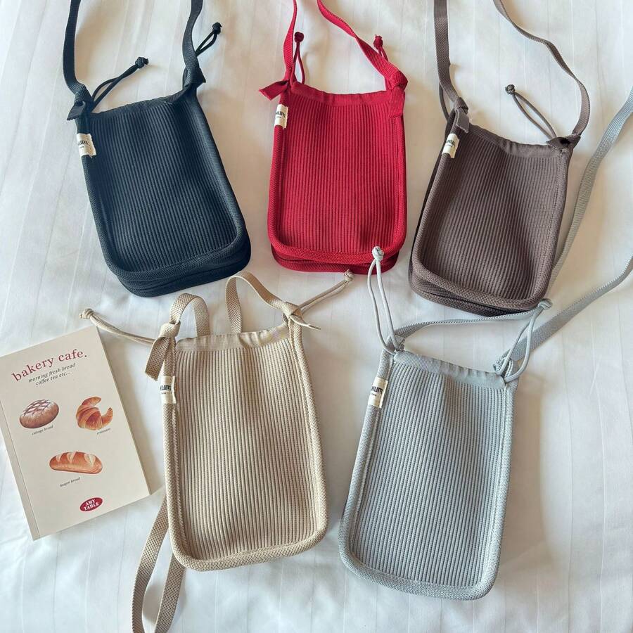 Women Top Handle Bags - 咖啡 - 查看 1