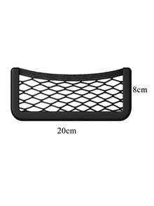 2 túi lưới đựng đồ trên xe hơi, túi lưới treo đựng đồ, lưới đựng đồ đa năng cho cốp xe, phụ kiện xe hơi, túi lưới co giãn đựng đồ trong cốp xe, vật dụng cần thiết khi đi du lịch bằng ô tô. - màu đen - Xem 17