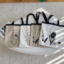 Women Shoulder Bags - 大花朵 白 - 查看 5