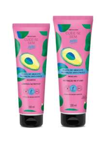 O Boticário Combo Cuide-se Bem Feira Pasta de Abacate: Shampoo 230ml + Máscara Capilar 250ml - O Boticário