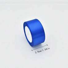 5 Rollen/4cm handgefertigtes Satinband aus Rosen, Hochzeitsstuhl Dekoration, Geschenkbox Verpackung, Blumenband, Schärpe, Hochzeit Veranstaltungsort Dekorationen, Geburtstags Party, Regenbogen Farbe, Junggesellinnenabschied, Schleifen Herstellung, Abschlussfeier
