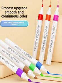 12/24/48/60 ألوان أقلام تحديد أكريليك، مقاومة للماء وزيتية، مع أطراف متنوعة (خفافيش، زهور، أسماك، إلخ) لرسم على الصخور، صنع البطاقات، الحجر، المعدن، السيراميك - مثالية لديكور عيد الفصح، هدايا ، هدايا الحفلات، زينة عيد الميلاد والأعمال اليدوية، ديكور عيد الميلاد، موسم العودة إلى المدرسة