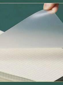 240 Pages Spiral Bound Notebook With Thickened PP Cover, Top Flip Design, Minimalist PP Cover, Smooth Writing Notebook, Suitable For Students, Office, Business