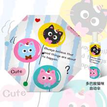 Umbrellas And Rain Hat Umbrellas - 306 Automatic-dopamine Cat - View 1