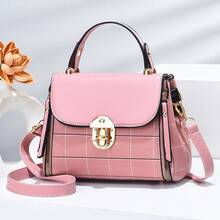 Women Shoulder Bags - 粉紅色 - 查看 4