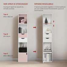 Magazine Rack - White - View 5