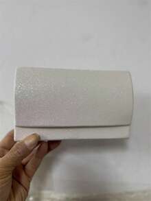 Juzia Bolsas Glitter Shine Textured Party Bag - trắng - Xem 3