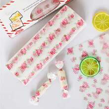 10/50/100张食品包装纸 防油纸 面包三明治汉堡鸡肉卷蜡纸烘焙工具情人节爱心玫瑰包装纸 - 食品包裝紙(OPP袋裝) - 查看 4