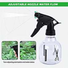 2个250毫升喷雾瓶，用于幼苗的雾化器喷雾瓶，用于花卉和植物的透明空水喷雾瓶，美发喷雾瓶 - 彩色 - 查看 7