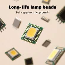 2/4pcs, Grow Lights Indoor Plants,  Full Spectrum LED Plant Grow Light, Seedling Starter Light, Compact Plant Lamp, Full Spectrum Solar-Mimicking Plant Lamp- Adjustable Height & Brightness For Indoor Plants (Succulents, Flowers And Small Plants), ‌Smart Hydroponic Grow Light System With Auto-Dimming & Timer - Energy Efficient LED For Indoor Water-Based Plant Farming. - Đen-4 cái - Xem 10