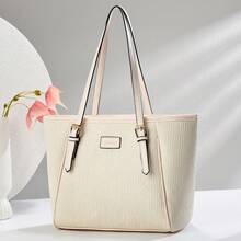 Women Tote Bags - 白色 - 查看 2