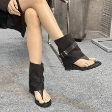 Women Flats - 駝色 - 查看 2